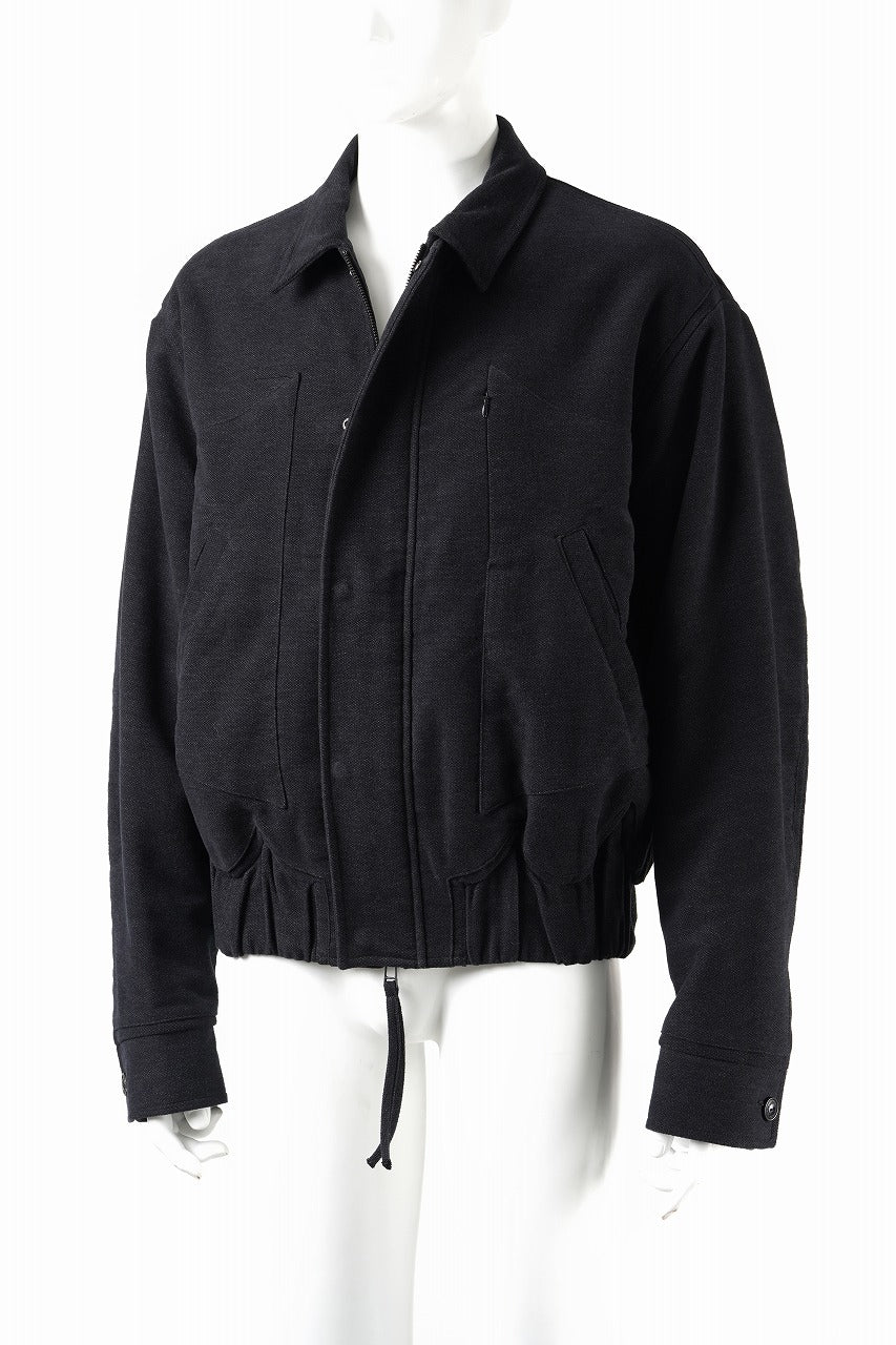 Professor.E PADDED BOMBER JACKET (BLACK)