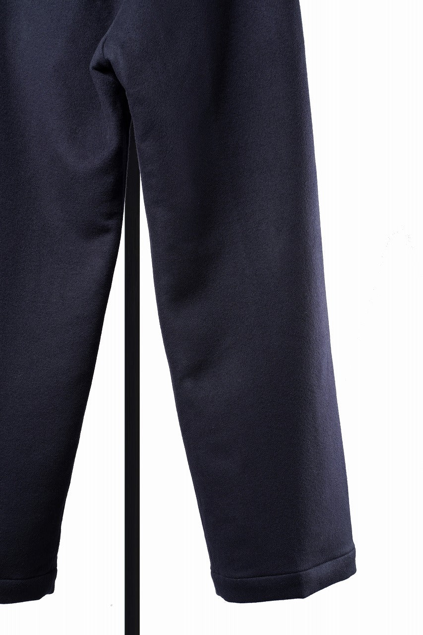 画像をギャラリービューアに読み込む, FULLCOUNT 1145 WOOL MELTON WIDETUCK TROUSERS (NAVY)