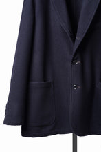 Load image into Gallery viewer, FULLCOUNT 2055 WOOL MELTON UNSTRUCTURED JACKET (NAVY)
