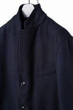 Load image into Gallery viewer, FULLCOUNT 2055 WOOL MELTON UNSTRUCTURED JACKET (NAVY)