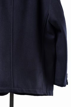 Load image into Gallery viewer, FULLCOUNT 2055 WOOL MELTON UNSTRUCTURED JACKET (NAVY)