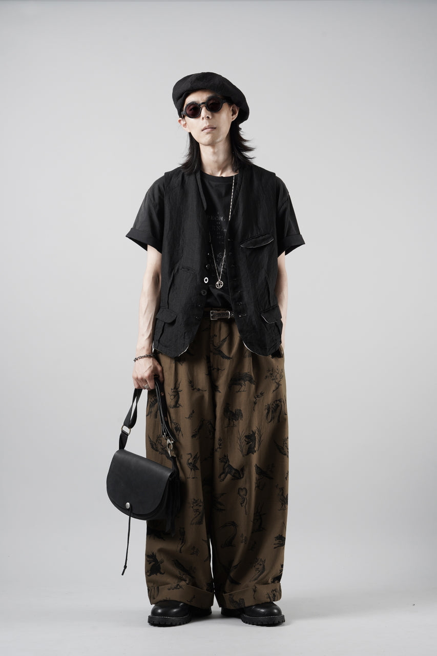 Load image into Gallery viewer, ierib x LOOM exclusive Medicine Bag / Saddle Leather (BLACK)