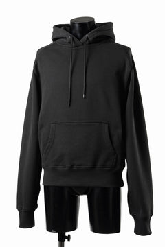 画像をギャラリービューアに読み込む, entire studios STANDARD HOOD SWEAT PARKA (BLACK)
