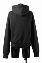 画像をギャラリービューアに読み込む, entire studios STANDARD HOOD SWEAT PARKA (BLACK)