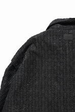 画像をギャラリービューアに読み込む, A.F ARTEFACT TUCK SLEEVE JACKET / LUXURY TWEED (BLACK)