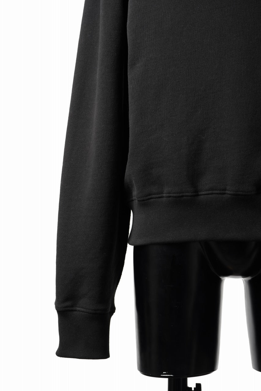 画像をギャラリービューアに読み込む, entire studios PORT PULLOVER SWEAT (BLACK)