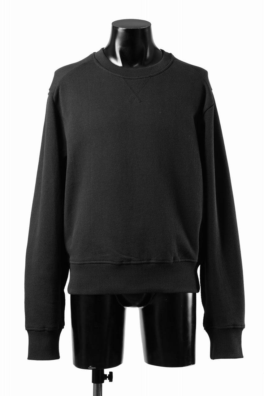 画像をギャラリービューアに読み込む, entire studios POD CREW SWEAT (BLACK)