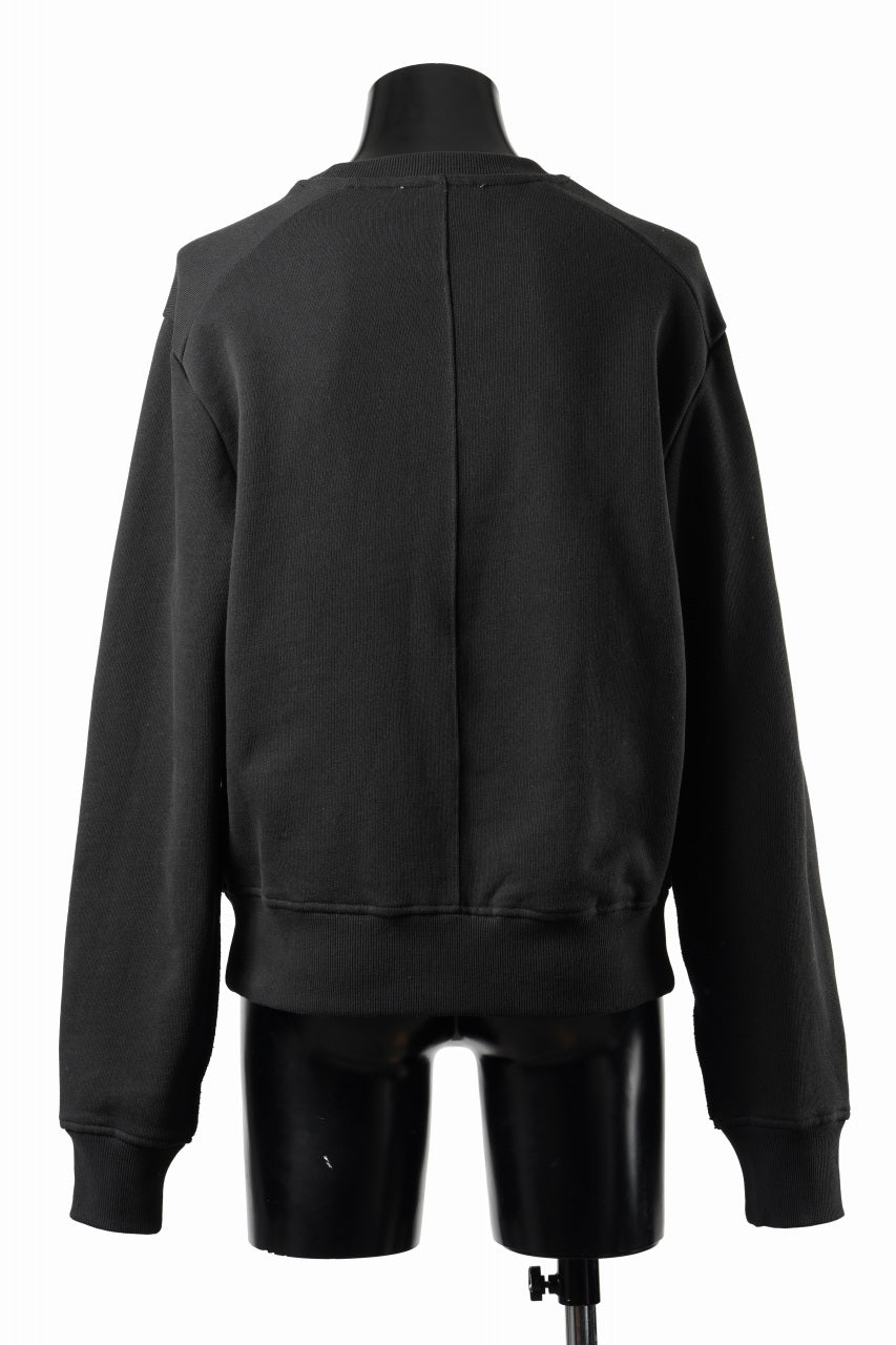 画像をギャラリービューアに読み込む, entire studios POD CREW SWEAT (BLACK)