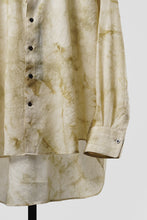画像をギャラリービューアに読み込む, KLASICA "SH-053-MU" PLAIN BIG SHIRTS / ”KAGO-ZOME" DYED MUSLIN (ECRU)