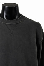 画像をギャラリービューアに読み込む, entire studios POD CREW SWEAT (WASHED BLACK)