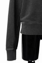 画像をギャラリービューアに読み込む, entire studios POD CREW SWEAT (WASHED BLACK)