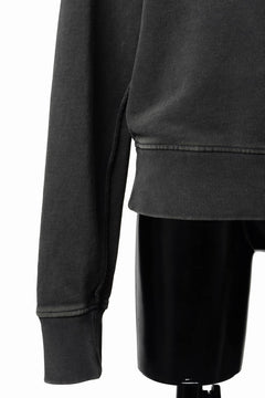 画像をギャラリービューアに読み込む, entire studios POD CREW SWEAT (WASHED BLACK)