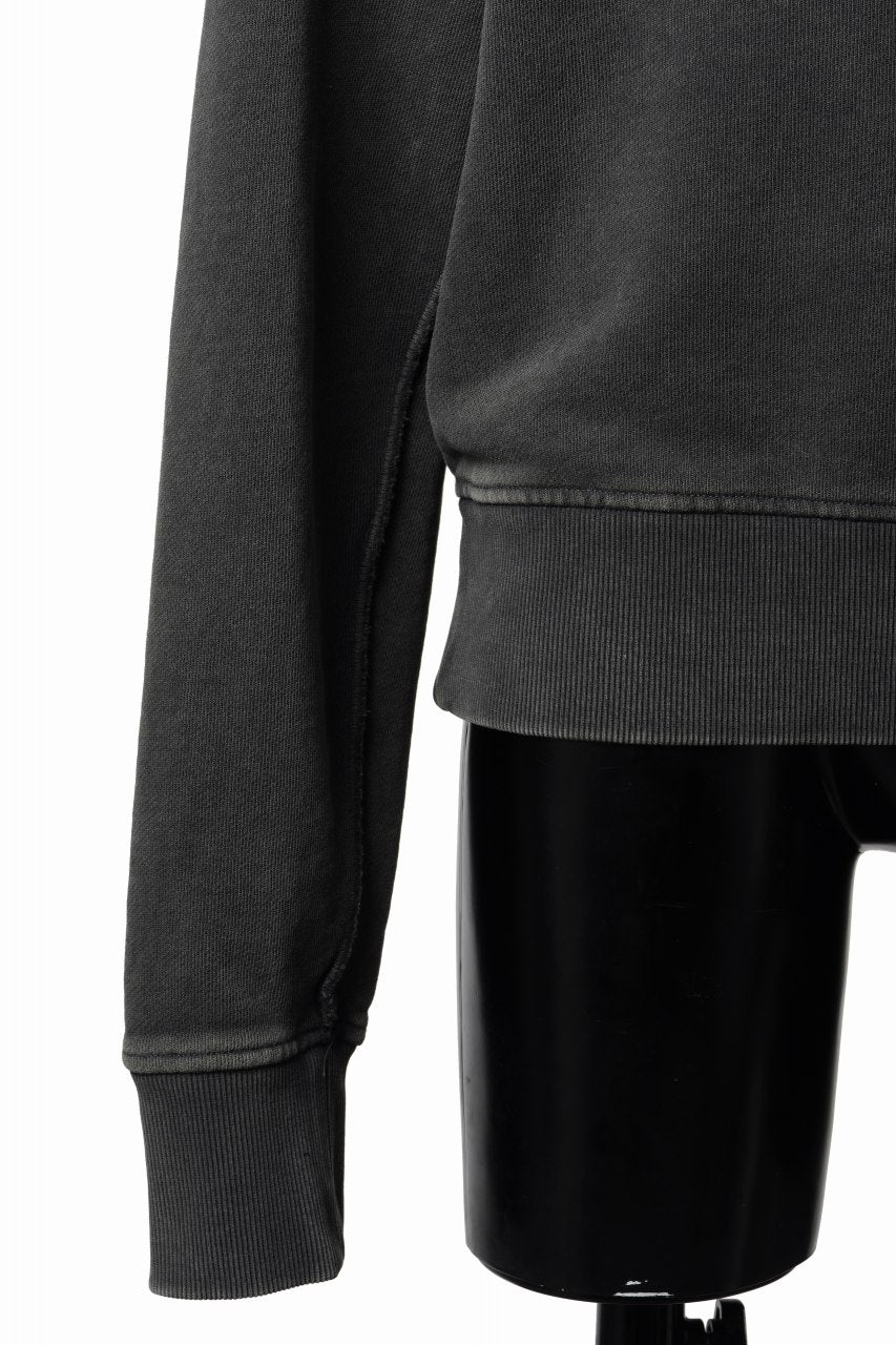 画像をギャラリービューアに読み込む, entire studios POD CREW SWEAT (WASHED BLACK)