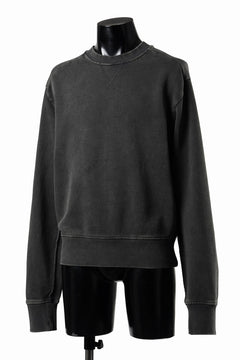 画像をギャラリービューアに読み込む, entire studios POD CREW SWEAT (WASHED BLACK)