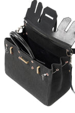 画像をギャラリービューアに読み込む, ierib exclusive 2Way Bark Bag 30 / Heavy Linen Canvas + Saddle Leather (BLACK #C)