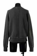 画像をギャラリービューアに読み込む, entire studios POD CREW SWEAT (WASHED BLACK)