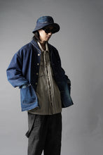 Load image into Gallery viewer, MADNESS NV. SHAWL COLLAR DENIM COVERALL (INDIGO)