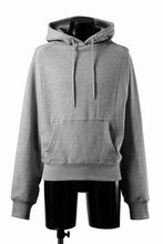 画像をギャラリービューアに読み込む, entire studios STANDARD HOOD SWEAT PARKA (GREY MARLE)