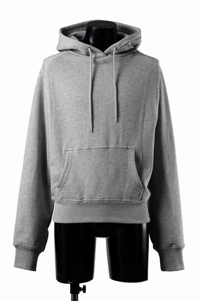 entire studios STANDARD HOOD SWEAT PARKA (GREY MARLE)