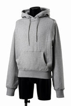 画像をギャラリービューアに読み込む, entire studios STANDARD HOOD SWEAT PARKA (GREY MARLE)
