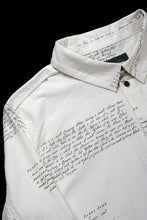 画像をギャラリービューアに読み込む, Aleksandr Manamis HERBARIUM NOTES CLASSIC SHIRT (HERBARIUM NOTES)