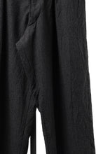 画像をギャラリービューアに読み込む, KLASICA "PACE-SW" WIDE AND TAPERED SILENT TROUSERS / AMBIENCE ANTIQUE DRAPER (CACAO NIB)