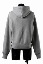 画像をギャラリービューアに読み込む, entire studios STANDARD HOOD SWEAT PARKA (GREY MARLE)