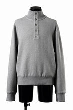 画像をギャラリービューアに読み込む, entire studios PORT PULLOVER SWEAT (GREY MARLE)