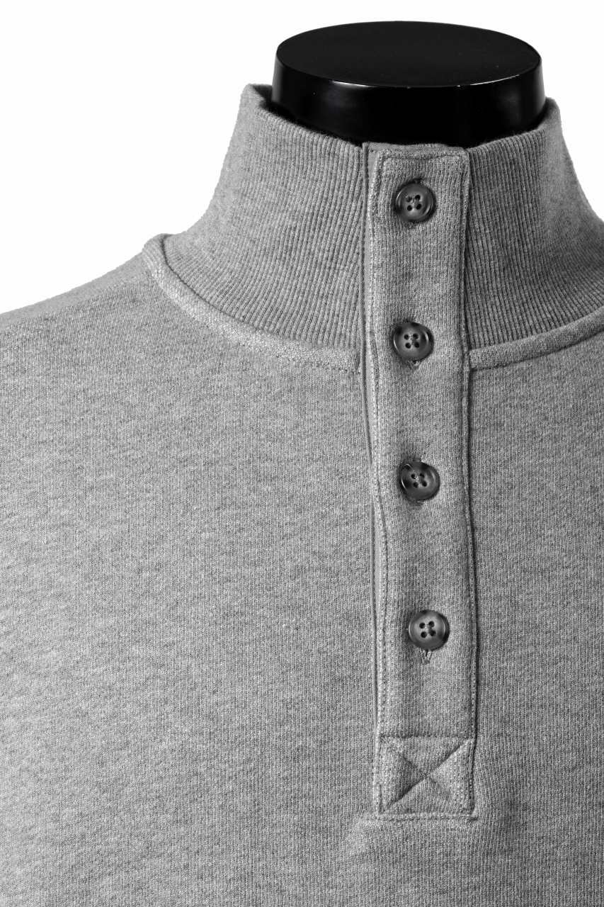 画像をギャラリービューアに読み込む, entire studios PORT PULLOVER SWEAT (GREY MARLE)