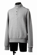 画像をギャラリービューアに読み込む, entire studios PORT PULLOVER SWEAT (GREY MARLE)