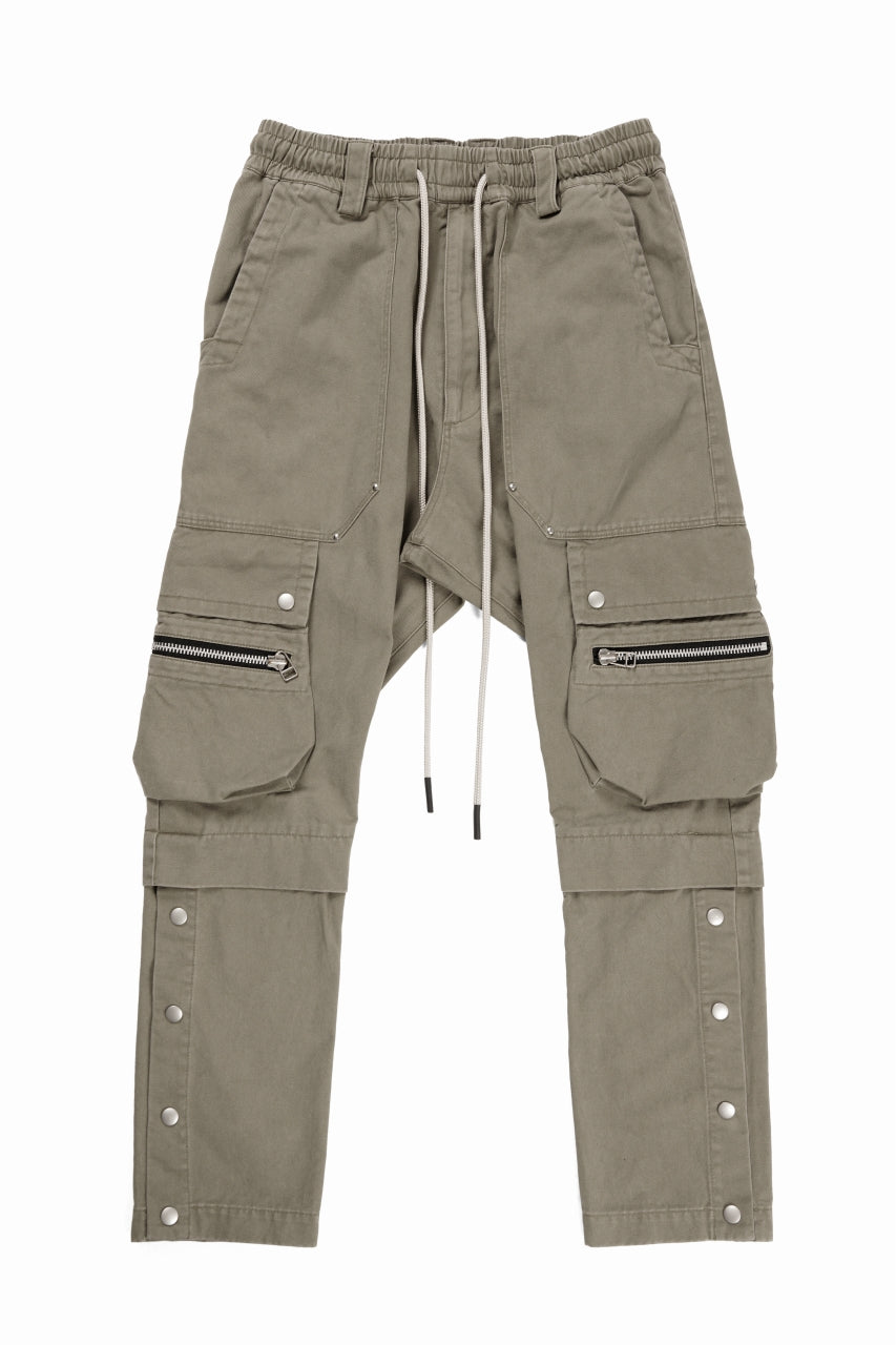 画像をギャラリービューアに読み込む, A.F ARTEFACT exclusive SOLID CARGO PANTS / BIO-WASHED CHINO CLOTH (BEIGE)