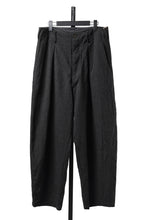 画像をギャラリービューアに読み込む, KLASICA "PACE-SW" WIDE AND TAPERED SILENT TROUSERS / AMBIENCE ANTIQUE DRAPER (CACAO NIB)