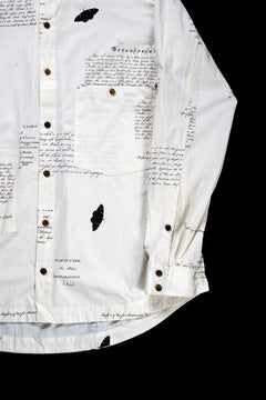画像をギャラリービューアに読み込む, Aleksandr Manamis HERBARIUM NOTES CLASSIC SHIRT (HERBARIUM NOTES)
