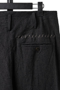 画像をギャラリービューアに読み込む, KLASICA "PACE-SW" WIDE AND TAPERED SILENT TROUSERS / AMBIENCE ANTIQUE DRAPER (CACAO NIB)