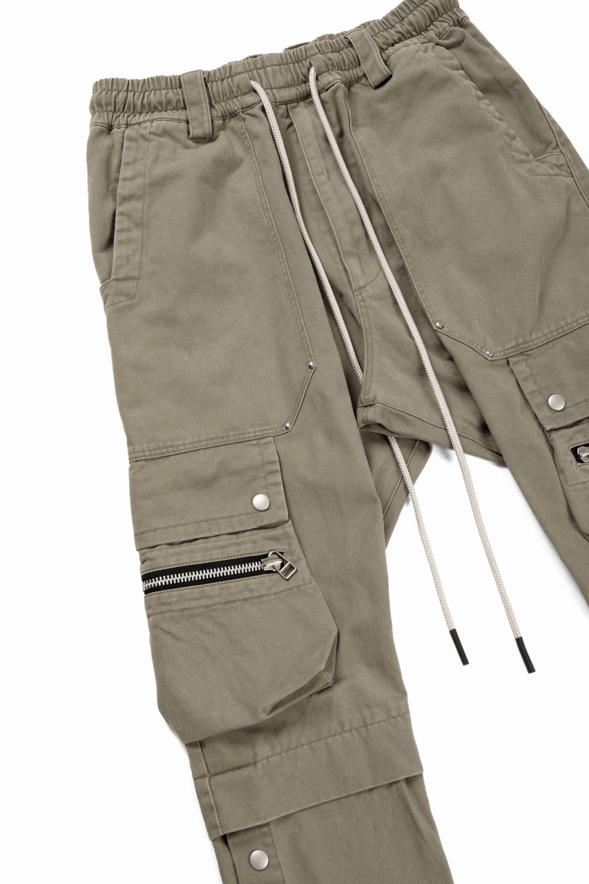 画像をギャラリービューアに読み込む, A.F ARTEFACT exclusive SOLID CARGO PANTS / BIO-WASHED CHINO CLOTH (BEIGE)