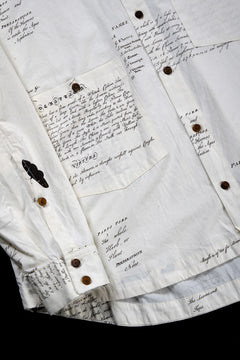 画像をギャラリービューアに読み込む, Aleksandr Manamis HERBARIUM NOTES CLASSIC SHIRT (HERBARIUM NOTES)