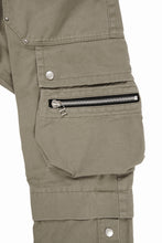 画像をギャラリービューアに読み込む, A.F ARTEFACT exclusive SOLID CARGO PANTS / BIO-WASHED CHINO CLOTH (BEIGE)