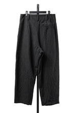 画像をギャラリービューアに読み込む, KLASICA "PACE-SW" WIDE AND TAPERED SILENT TROUSERS / AMBIENCE ANTIQUE DRAPER (CACAO NIB)