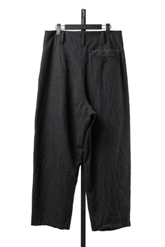 画像をギャラリービューアに読み込む, KLASICA "PACE-SW" WIDE AND TAPERED SILENT TROUSERS / AMBIENCE ANTIQUE DRAPER (CACAO NIB)