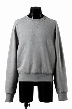 画像をギャラリービューアに読み込む, entire studios POD CREW SWEAT (GREY MARLE)