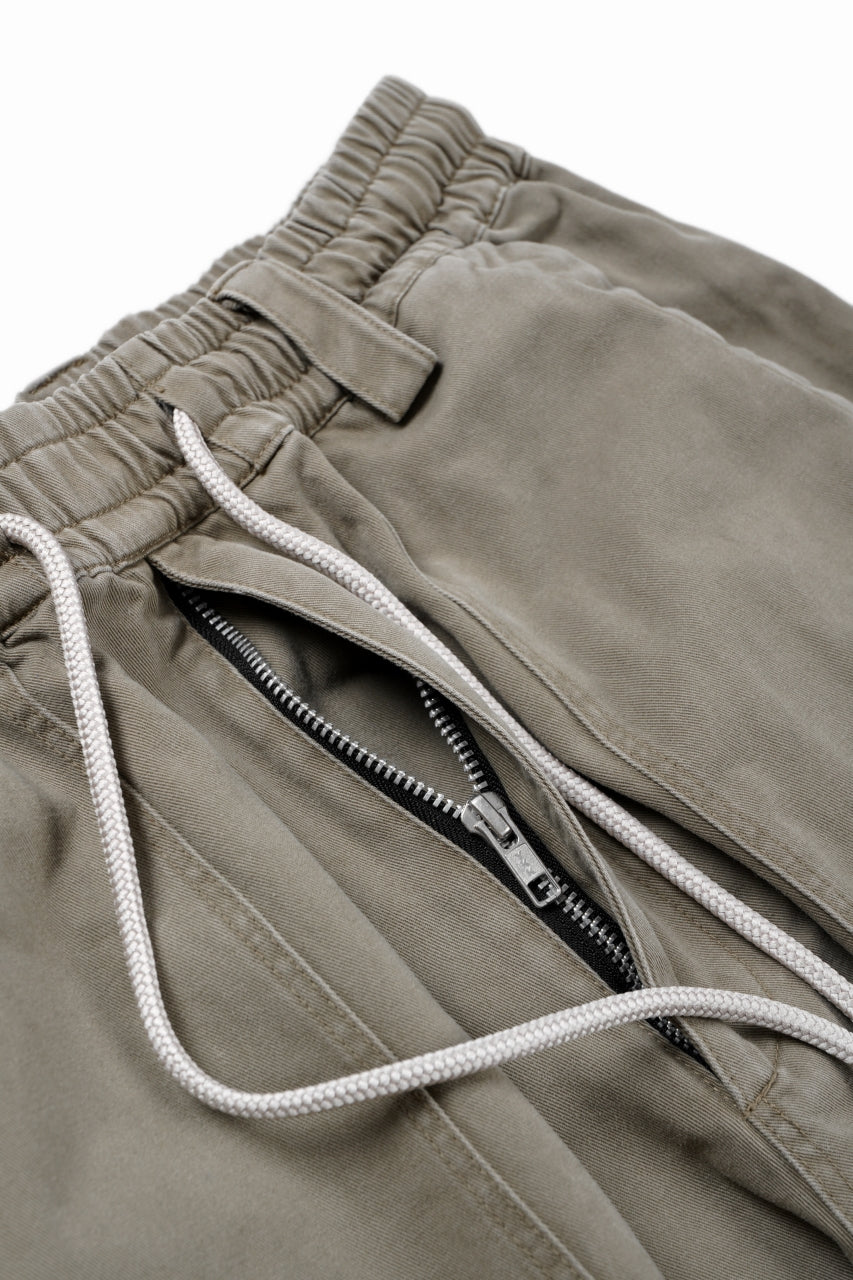 画像をギャラリービューアに読み込む, A.F ARTEFACT exclusive SOLID CARGO PANTS / BIO-WASHED CHINO CLOTH (BEIGE)