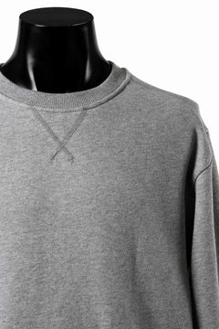 画像をギャラリービューアに読み込む, entire studios POD CREW SWEAT (GREY MARLE)