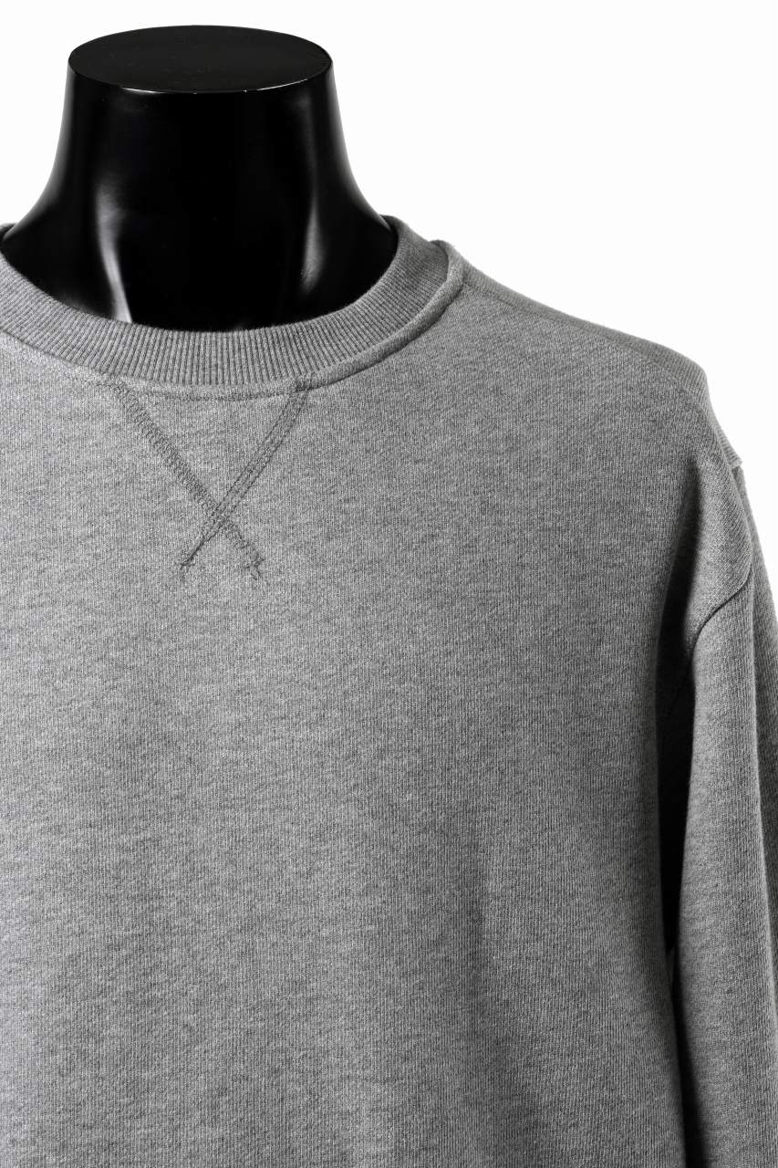 画像をギャラリービューアに読み込む, entire studios POD CREW SWEAT (GREY MARLE)