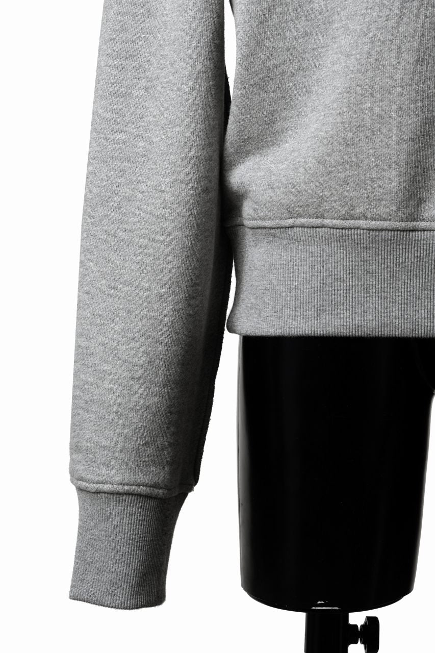 画像をギャラリービューアに読み込む, entire studios POD CREW SWEAT (GREY MARLE)