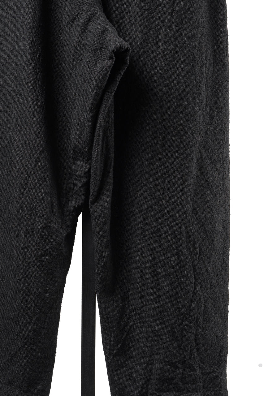 画像をギャラリービューアに読み込む, KLASICA "PACE-SW" WIDE AND TAPERED SILENT TROUSERS / AMBIENCE ANTIQUE DRAPER (CACAO NIB)