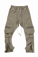 画像をギャラリービューアに読み込む, A.F ARTEFACT exclusive SOLID CARGO PANTS / BIO-WASHED CHINO CLOTH (BEIGE)