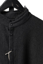 画像をギャラリービューアに読み込む, KLASICA "SH-042" STAND COLLAR LONG TAIL SHIRTS / AMBIENCE ANTIQUE DRAPER (CACAO NIB)