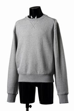 画像をギャラリービューアに読み込む, entire studios POD CREW SWEAT (GREY MARLE)