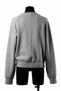 画像をギャラリービューアに読み込む, entire studios POD CREW SWEAT (GREY MARLE)