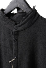 画像をギャラリービューアに読み込む, KLASICA "SH-042" STAND COLLAR LONG TAIL SHIRTS / AMBIENCE ANTIQUE DRAPER (CACAO NIB)